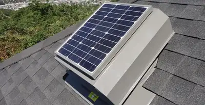 attic fan installation services with energy-efficient roof-mounted ventilation system in Clearwater, FL