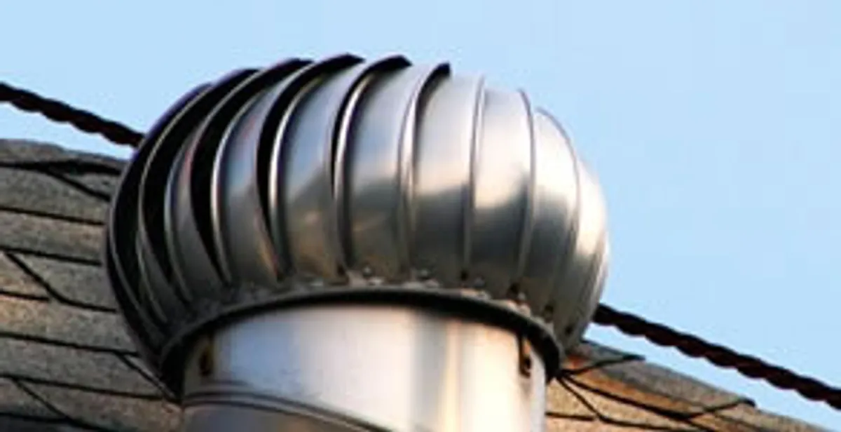 attic fan installation services with professionally installed roof ventilation unit in Clearwater, FL