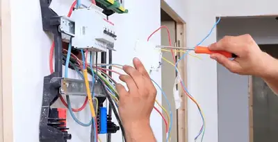 electrician services performing residential electrical panel wiring in Clearwater, FL