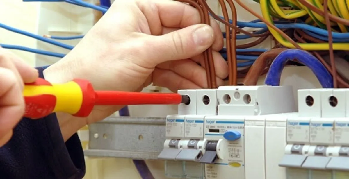 electrician services performing professional electrical panel wiring and connections in Clearwater, FL