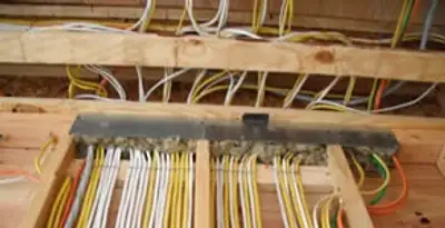 new construction wiring services with organized electrical rough-in performed by licensed electricians in Clearwater, FL