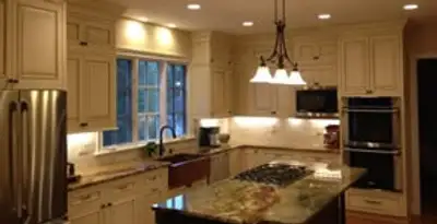 Recessed lighting installation enhancing interior lighting by professional electricians in Clearwater, FL