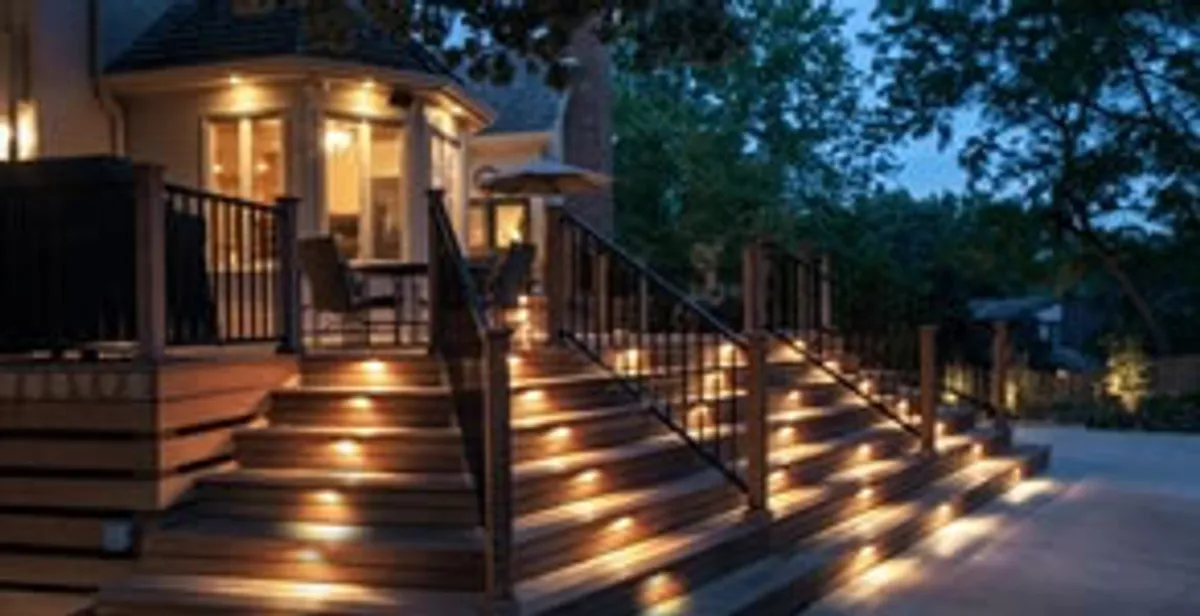 Residential electrician installing outdoor lighting for home safety in Clearwater, FL