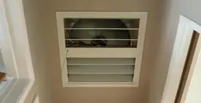 whole house fan installation services with ceiling-mounted ventilation system in Clearwater, FL
